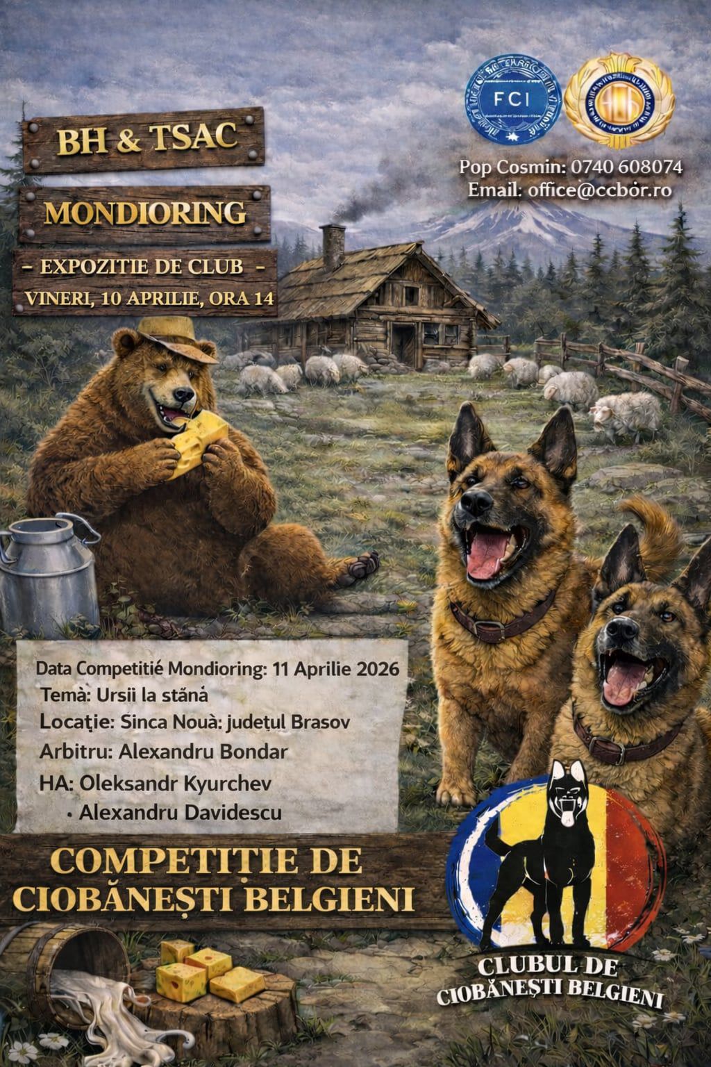 Competitie de Ciobanesti Belgieni